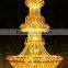 Hot Sale Luxury Crystal Lamp Large Chandelier Circle Chandelier Crystal Chandeliers