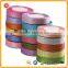 Golden Color and Satin Award Ribbon Pattern Award Ribbon For Christmas
