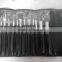 12PCS COSMETIC MAKEUP WOODEN HANDLE BRUSH SET