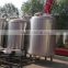 large draft commercial beer brewing equipment