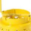 Hanging Yellow Hot selling small cheap glass Candle Holder