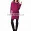 Zip Turtleneck Maternity Dress for Muslim Fashion and Comfortable