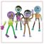 Custom plastic ballon human model figure bendable toys for kids made in China professional OEM manufacturer/bendable toys maker