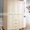 Mediterranean style 1.2m solid wood bed for kids furniture design