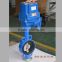 wafer ss304 explosion proof butterfly valve with electric actuator