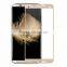 HUYSHE 9h 0.33mm tempered glass screen protector sheets for zte axon 7 full cover tempered glass