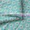 Hot sales embroidery fabric green fabric with embroidered circle high-density cotton fabric