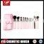 Travel 12 Piece Cute Makeup Brush Set With OEM Design