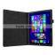 Quality Lychee Texure PU Leather Case with flip Stand For MICROSOFT SURFACE PRO 3 BUSINESS PROTECTIVE CASE