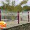 Cheap kindergarten playground steel mesh fences supermarket park security fence edges fashion building fences