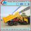 Dongfeng 6x4 dump truck with crane, dump truck mounted crane