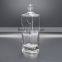 Thick bottom square glass wine bottle clear empty spirit glass bottle