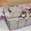 handmade wire kitchen storage basket wire basket with liner