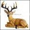 2017 modern hotel shop and home decoration resin deer