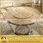 Mirror silver stainless steel table base marble top dining table and chiar sets