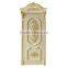 High End European Imperial Style Rome Framed Decorative Solid Wood Carving Double Door Painted in White and Gold BF12-05234c
