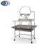 1.7m Steel Pet Bird Cockatoo Parrot Macaw Hanging Exercise Stand Perch Play Gym