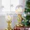 Chrsitmas Decorative LED Glittering Glass Torch Light Holiday Lighting