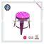 2016 Colorful outdoor metal garden stool