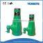 Green Mechanical Screw Jack Used For Car Lift Made in China