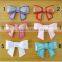 Novel magnetic blinking sequin hair bow for girl decoration