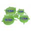 Custom Packages top quality 6 Pack Set silicone stretch cover for food