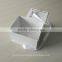 high quality custom stamping logo cake box,paperboard folding box with ribbon