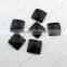 DZ-1039 decorative flat cut square glass stones for clothes