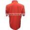 Hi-Q Blank Custom Orange 100% cotton Short Sleeve Polo T-shirt