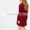 best-selling sales ladies plaid formal coktail evening dress