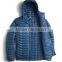 2017 winter Mens softshell goose down classic puffer hooded jacket