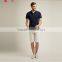 beautiful fashion design of the knit cotton men stripe polo shirt