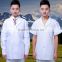 Custom Factory Wholesale Doctor Uniform Type and Polyeste / Cotton Material White Doctor uniform