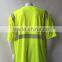 100% polyester birdeye hi vis round neck green high visibility T-shirt