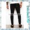 Hip Hop Faux Leather Pocket Padded Jogger Pants for Man