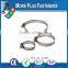 Made in Taiwan Stainless Steel thin hose clamp flexible hose clamp Amercian type