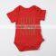 Summer 13 Colors Solid Color Gold Stamp Letters Designs Toddler Rompers For 0-24 Months In Stock