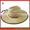 Australia Men Straw Lifeguard Hat With Adjustable String/Summer UV Protection Surf Straw Hat/Beach Straw Hat-ZT/1734