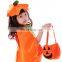 2016 Hot Selling Adult Funny Halloween Pumpkin Mascot Costume Pumpkin Performance Wear With Hat