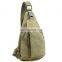 Outdoor Sports Casual Canvas Unbalance Backpack Chest Bag for men