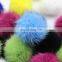Durable using high grade quality mink fur balls imported danish mink fur pom poms varied sizes