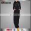 High Quality Muslim Sportwear Design Islamic Sport Dress Black Hoodie With Hood Women Sport Sweater Dress
