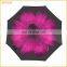 hot selling double layer inside out reverse umbrella with C handle umbrella inverted umbrella