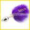 anal sex toys feather tail butt plug