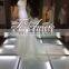 Close-fitting Mermaid Deeply Backless Fashionable Floor-length With Sweep Train V-Neck Wedding Dress 2016