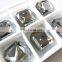 Silver Shadow Square Fancy Crystal Stone Wholesale for Necklace Making