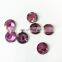 Round crystal sew on beads flat back wholesale for shose making