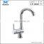 Wall mounted bridge kitchen taps with double lever kitchen mixer faucet