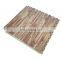 Melors Puzzle Exercise Mat EVA Foam Wood Grain Interlocking Tiles