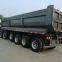 Aggregate 45cbm 80 Tons 4 Axles U-Shape Dump Truck Trailers /Tipper Semi Trailer